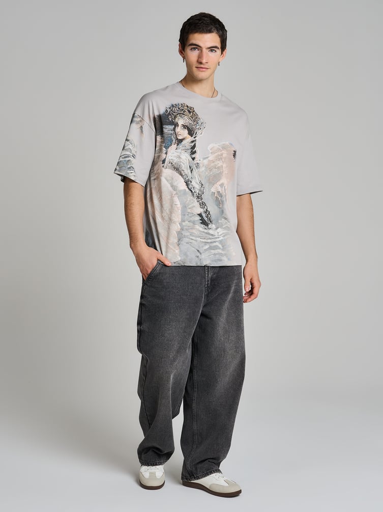 Футболка с принтом картин Третьяковской галереи