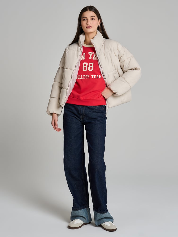 Куртка зефирка без капюшона