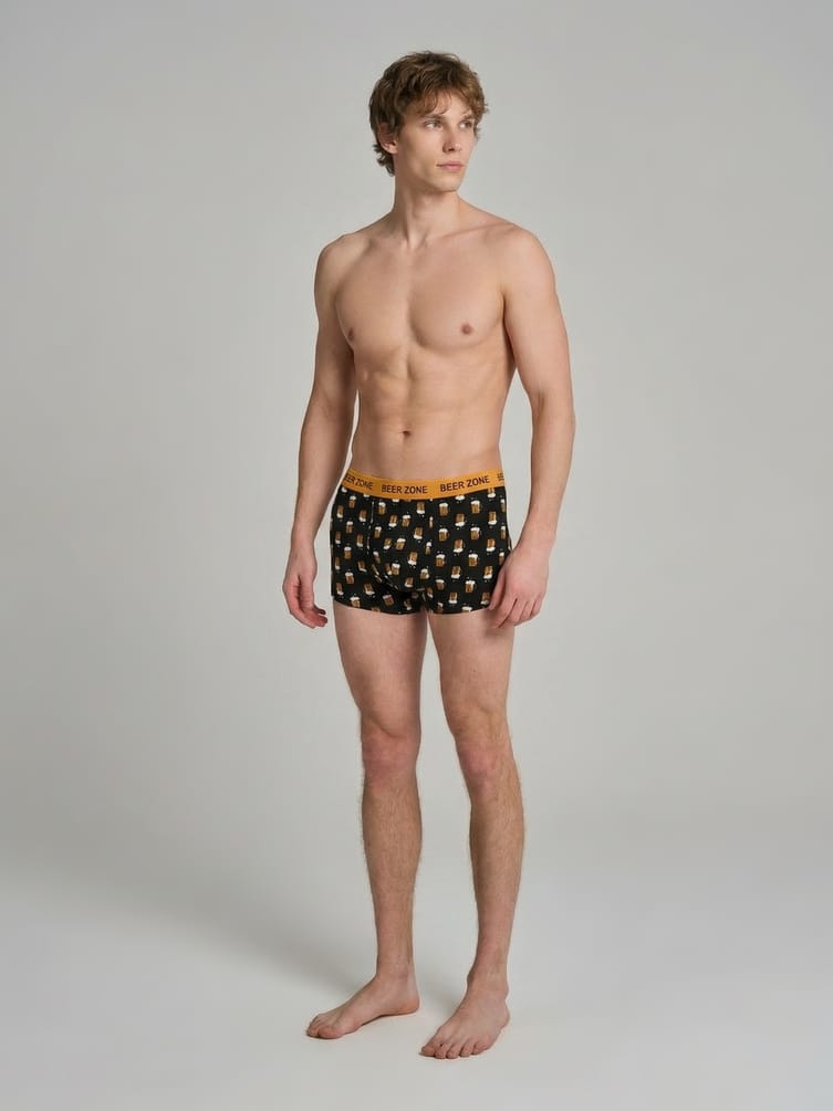 Трусы-боксеры - 2 шт. с принтом