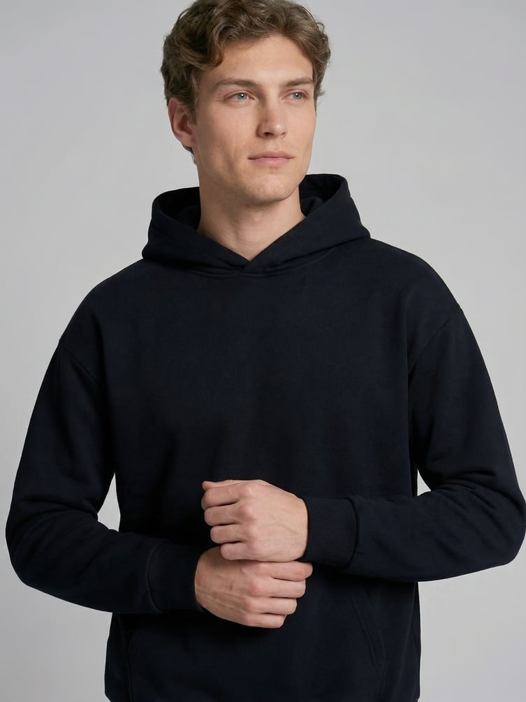 Худи свободного кроя без начеса