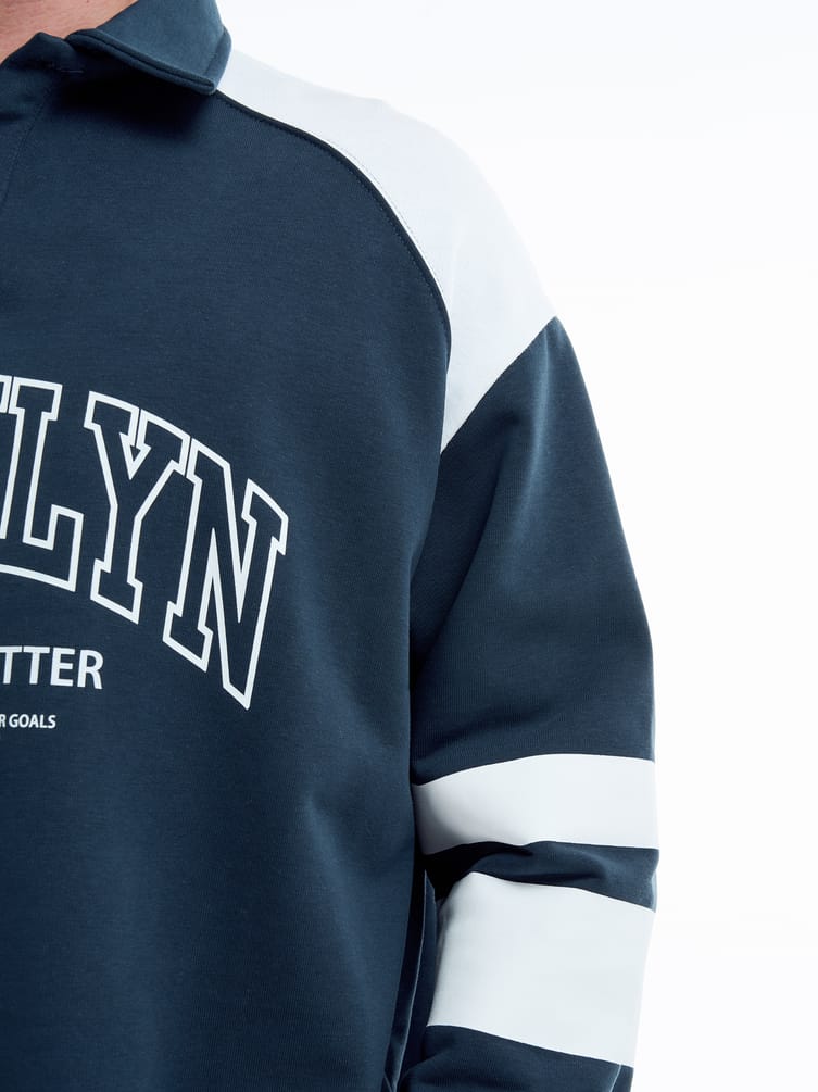 Толстовка с надписью Brooklyn