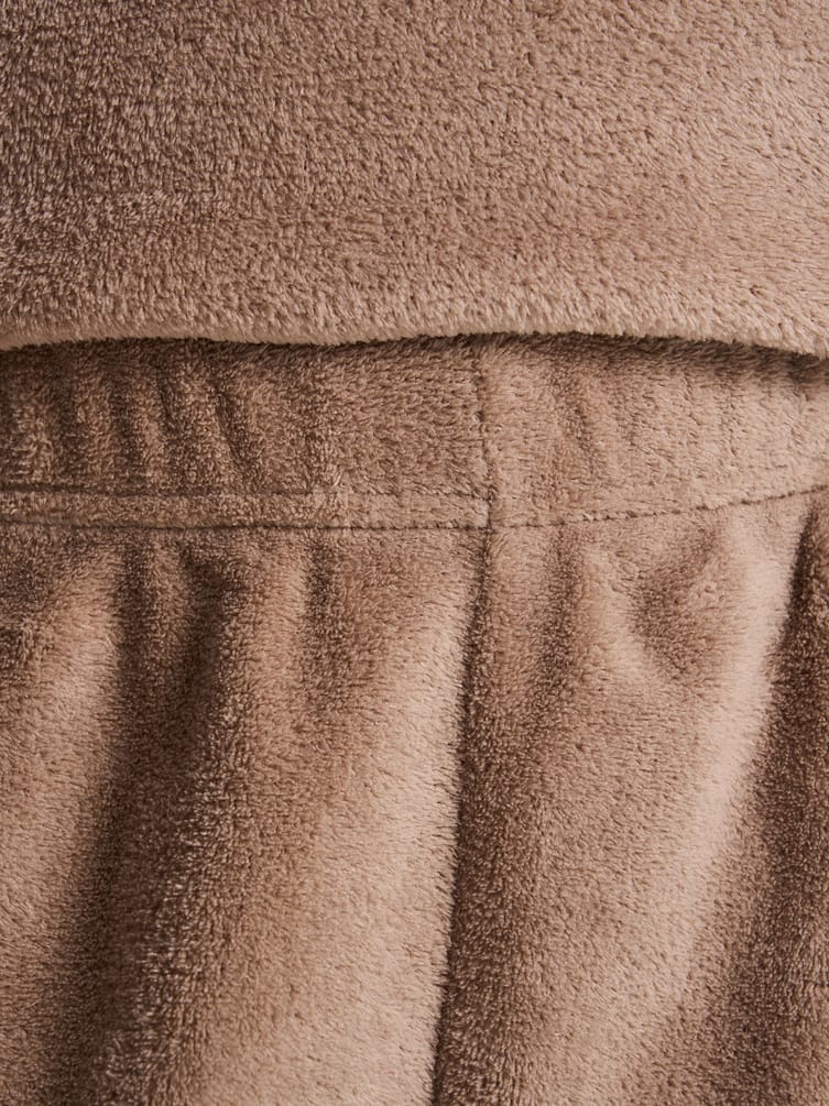 Пижама теплая с вышивкой таксы