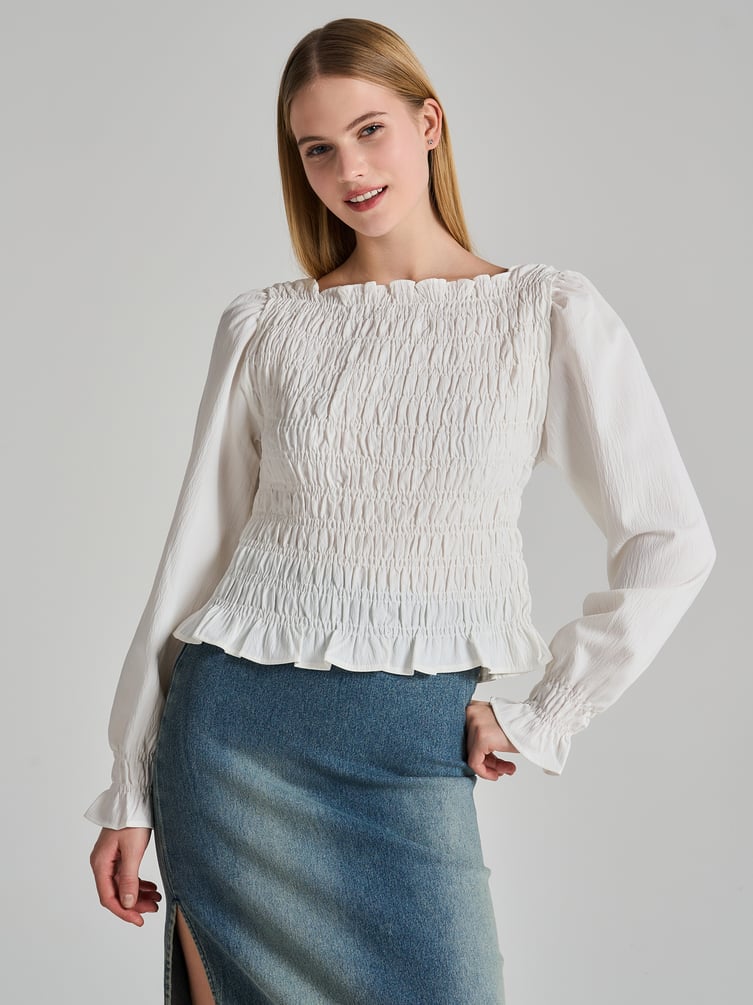 Блузка винтажная нарядная