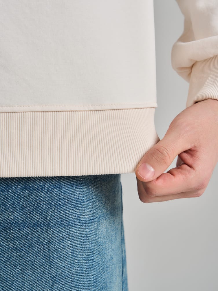 Свитшот поло на пуговицах