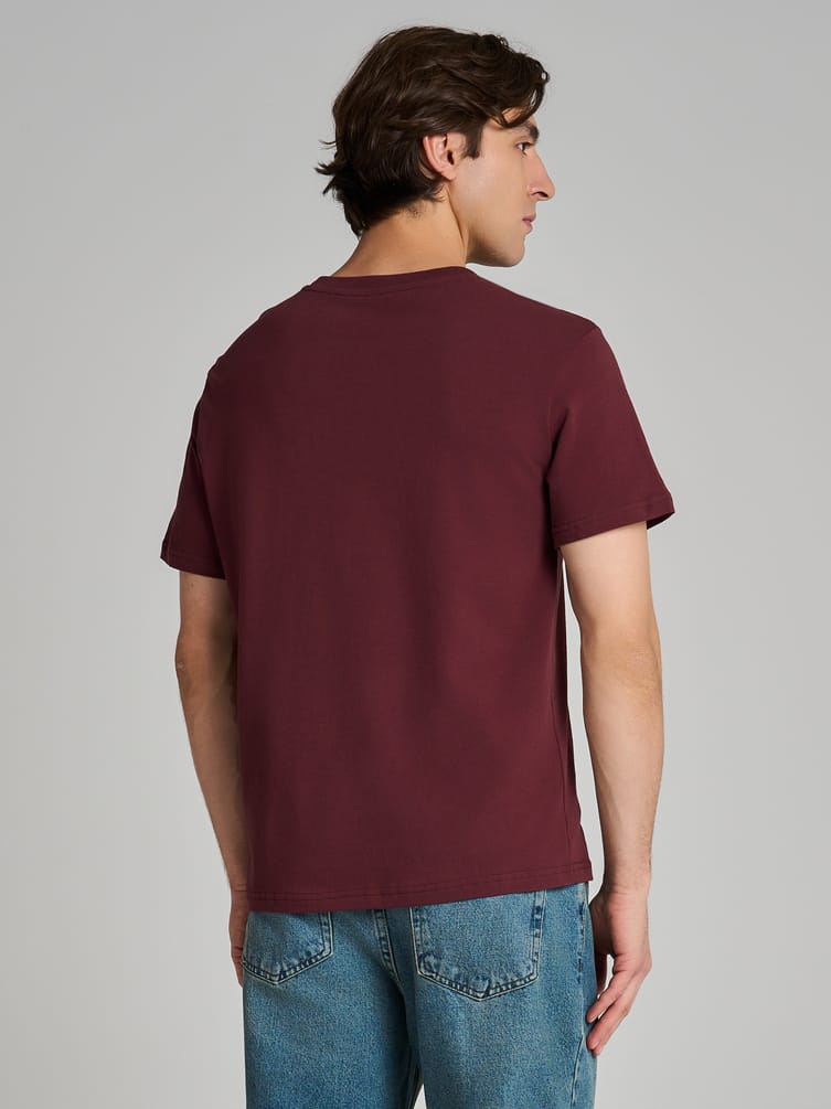 Футболка из хлопка с надписью