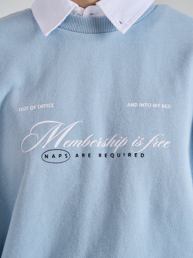 Свитшот с надписью