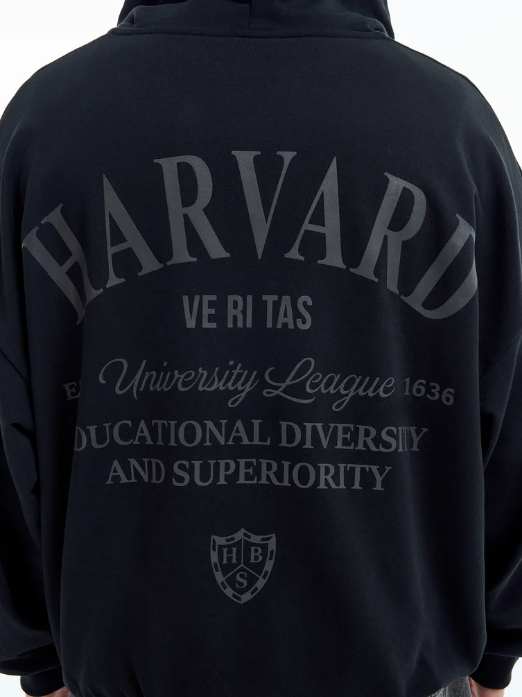 Толстовка c капюшоном и надписью Harvard