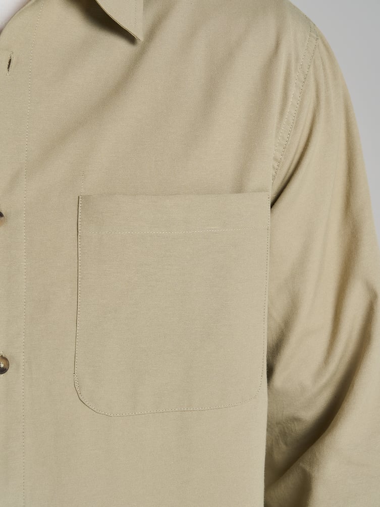 Рубашка повседневная с длинным рукавом