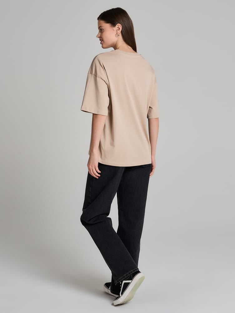 Футболка оверсайз с принтом Мосфильм