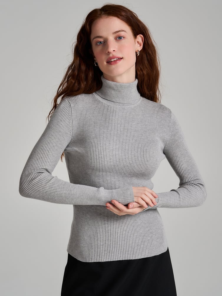 Водолазка лапша с высоким горлом