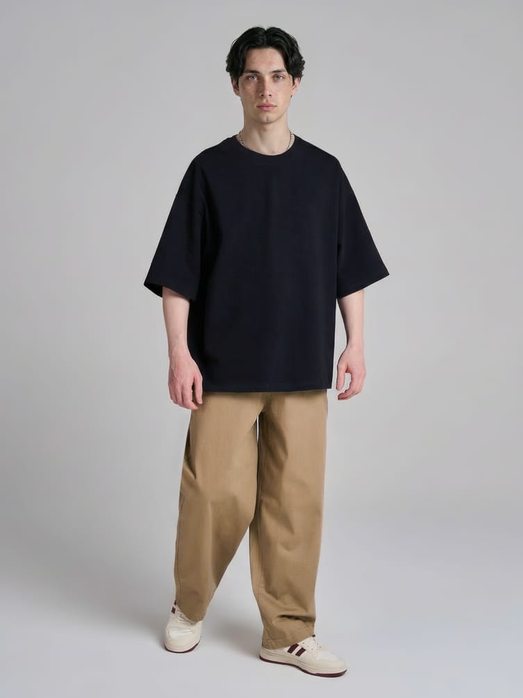 Футболка оверсайз из хлопка