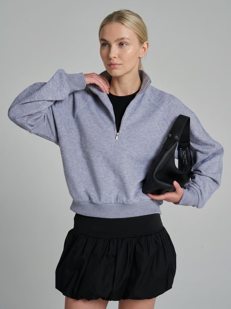 Толстовка Half Zip с высоким горлом