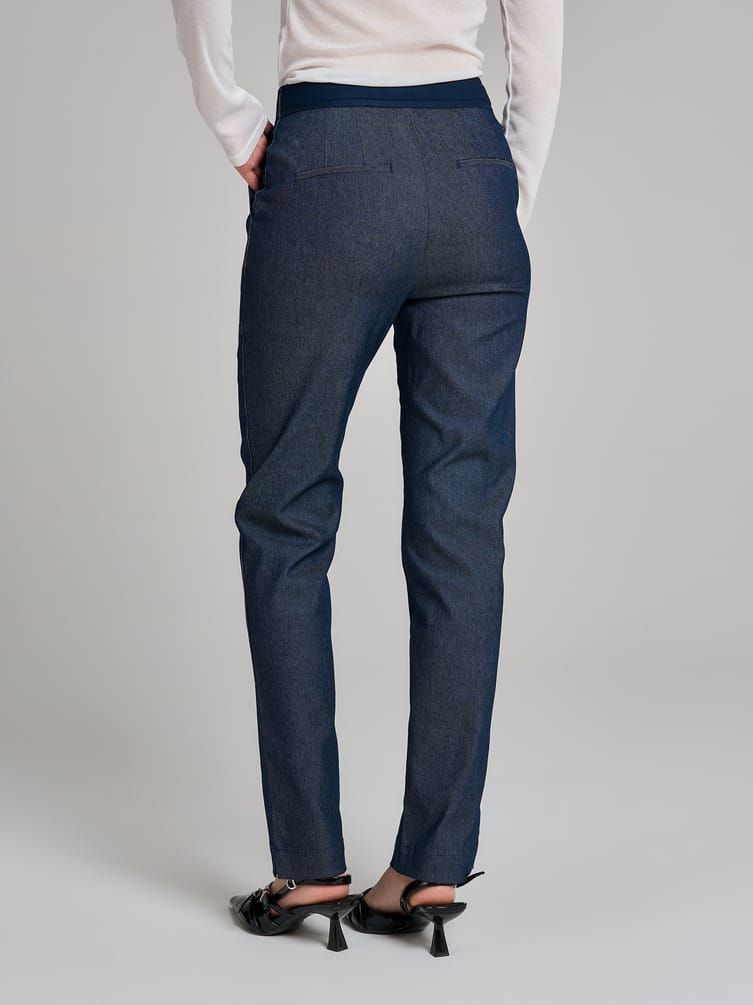 Зауженные классические брюки