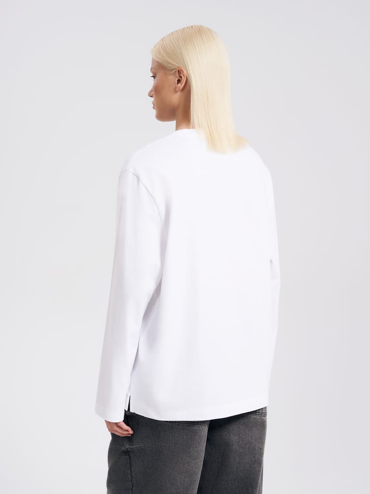 Лонгслив с принтом аниме Атака Титанов