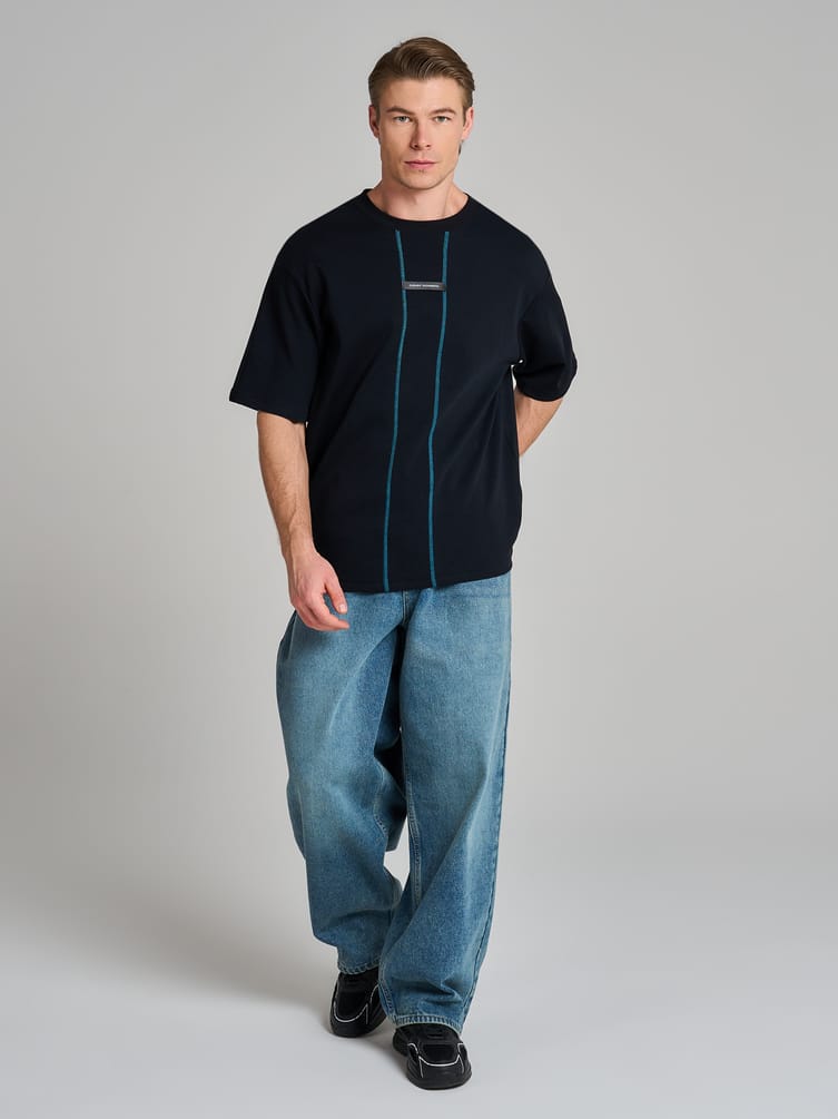 Футболка классическая с полосками