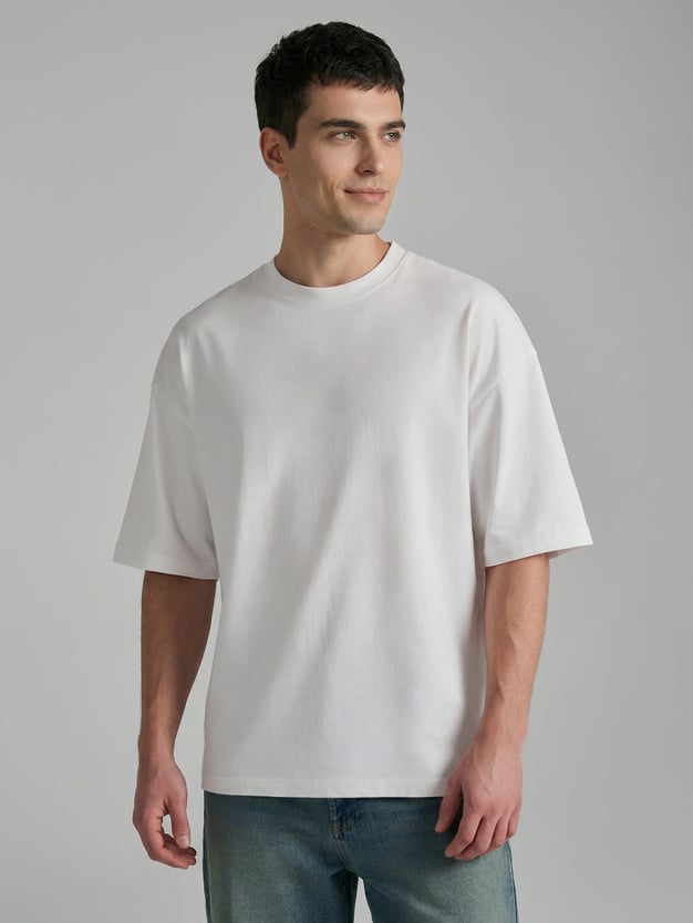 Футболка хлопковая оверсайз