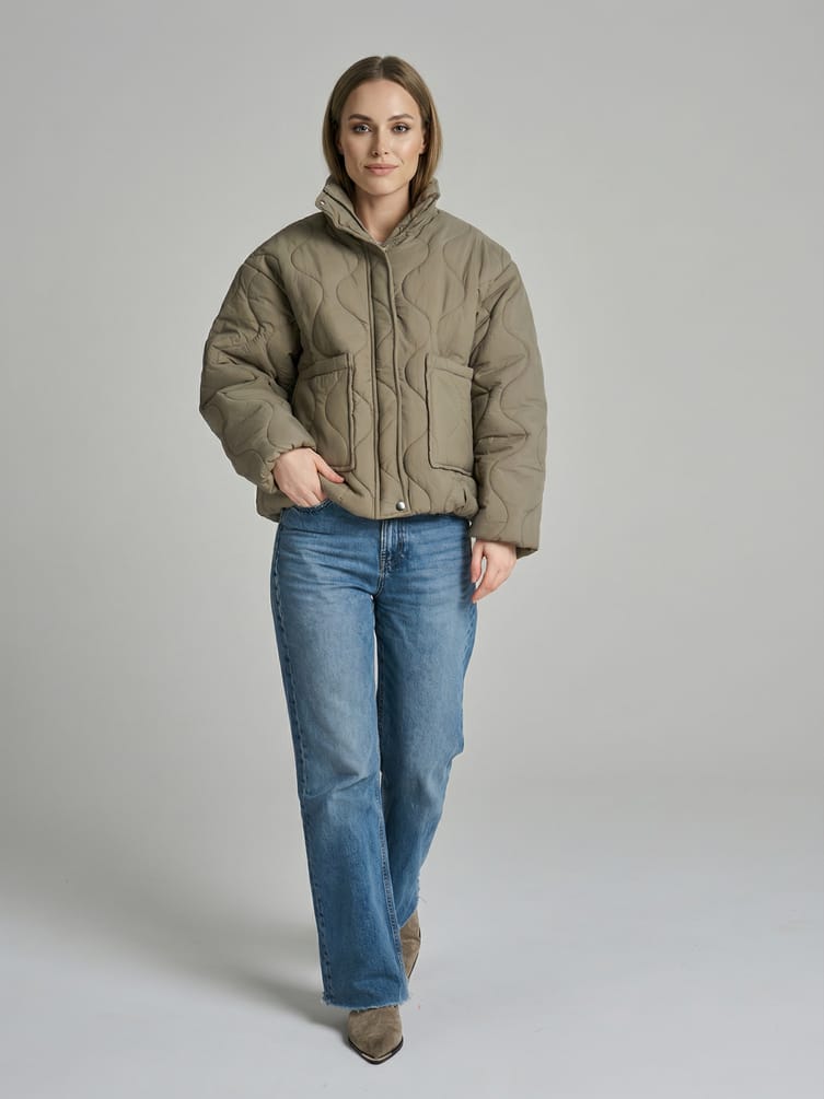 Куртка стеганая на синтепоне