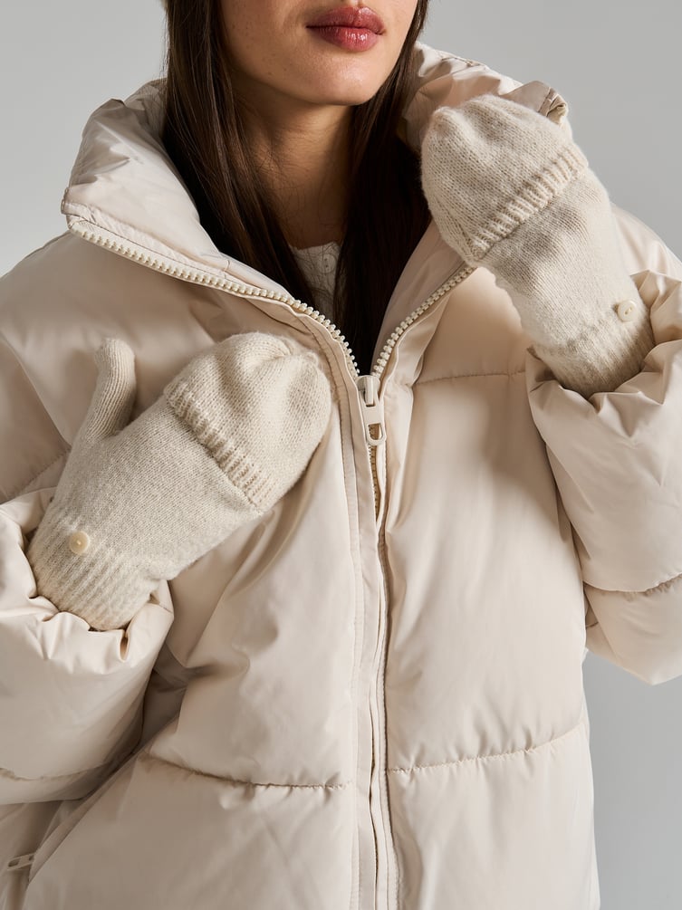 Перчатки с откидным верхом