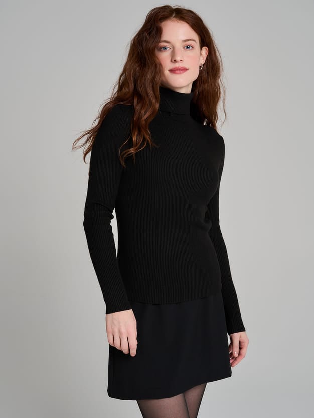 Водолазка лапша с высоким горлом