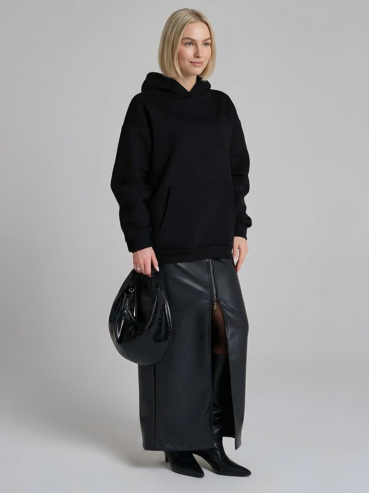 Худи свободного кроя без начеса