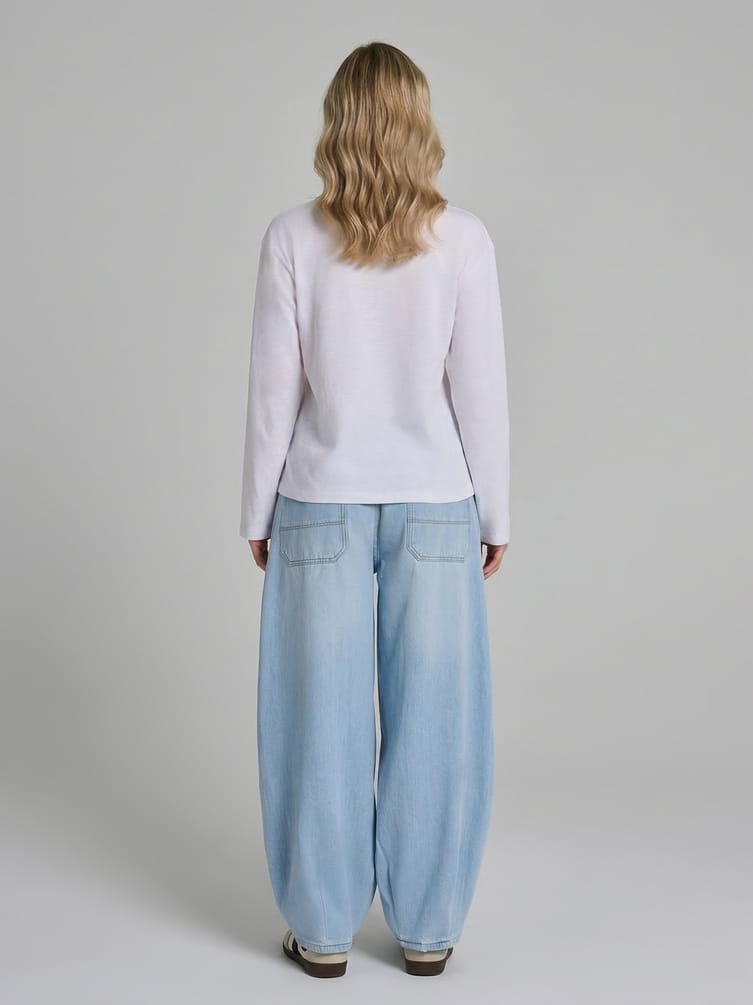 Джинсы Balloon на резинке