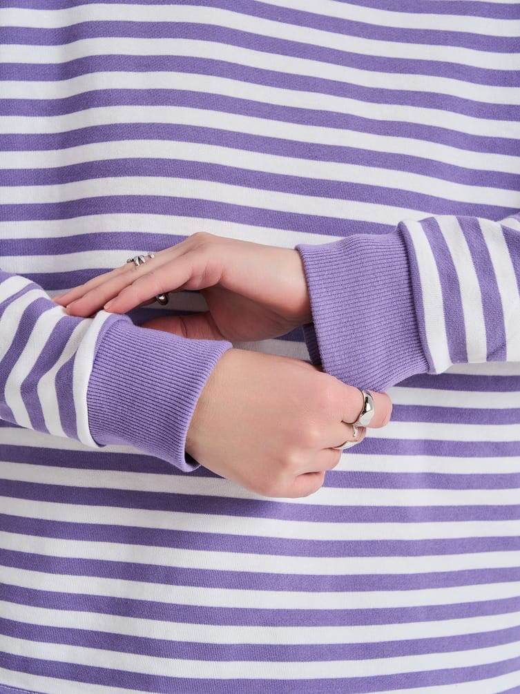 Свитшот в полоску