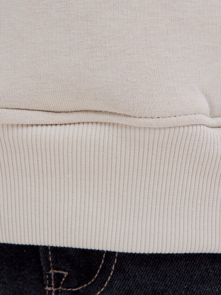 Худи оверсайз с принтом теплое с начесом