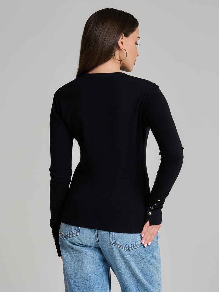 Джемпер трикотажный базовый