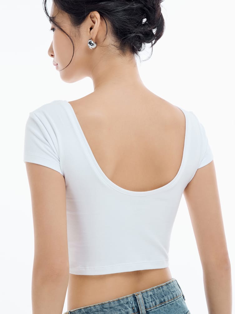 Хлопковая футболка с надписью