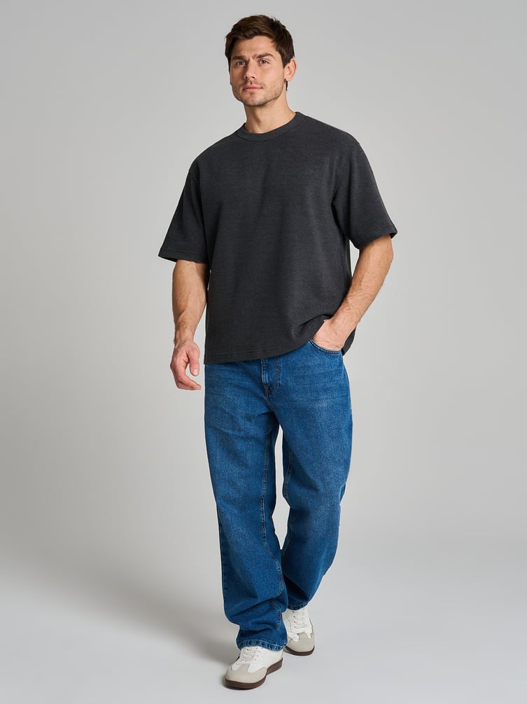 Футболка трикотажная в рубчик