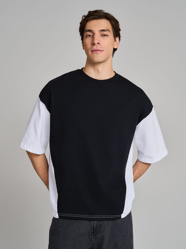 Футболка плотная оверсайз