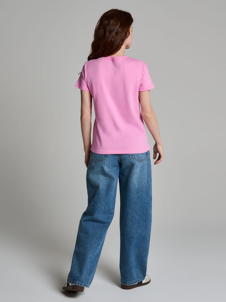 Классическая футболка из хлопка