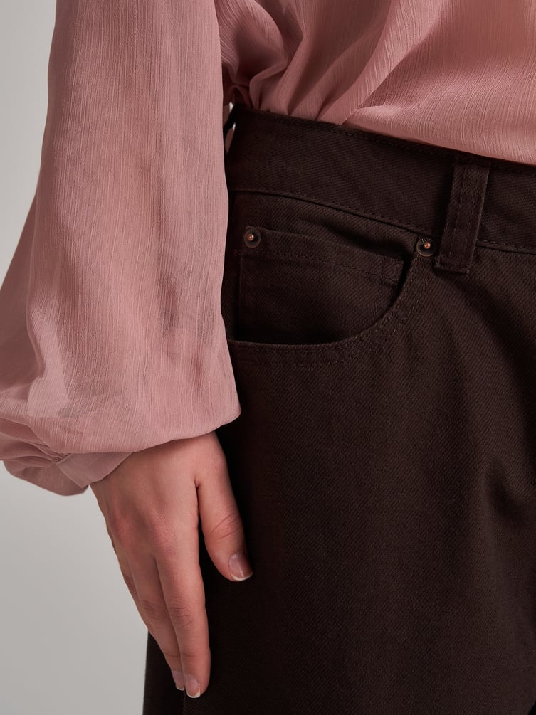 Джинсы Balloon укороченные