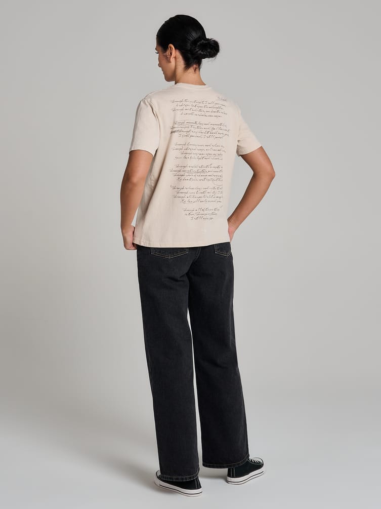 Футболка варенка с надписью на спине