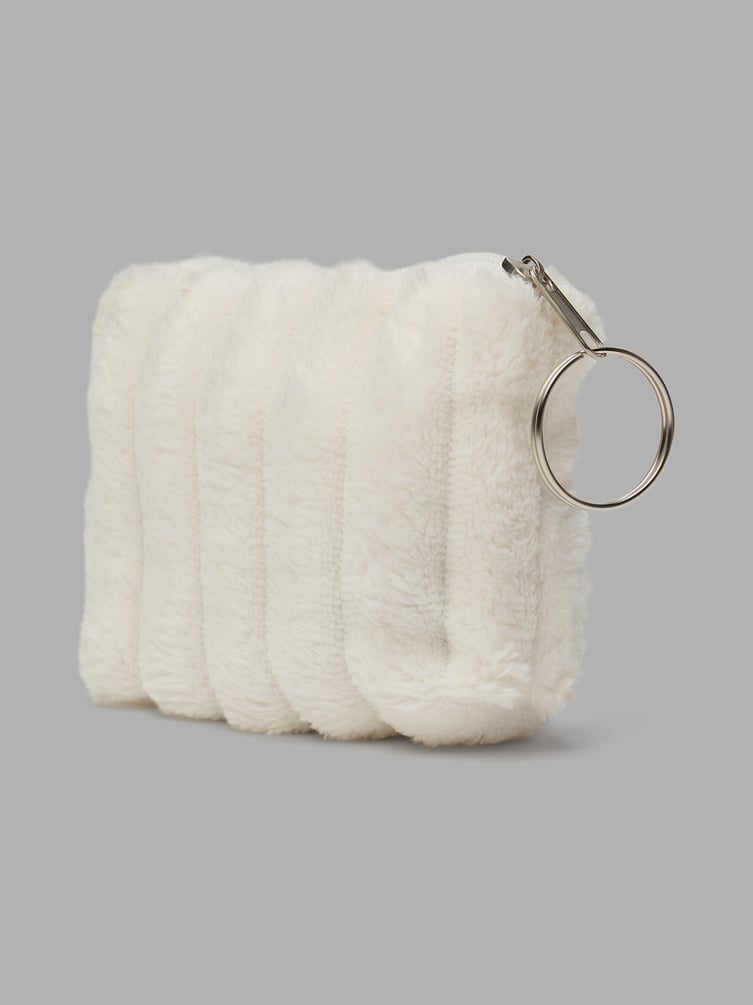 Брелок-кошелек плюшевый