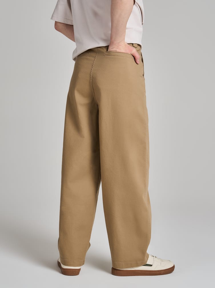 Брюки классические широкие
