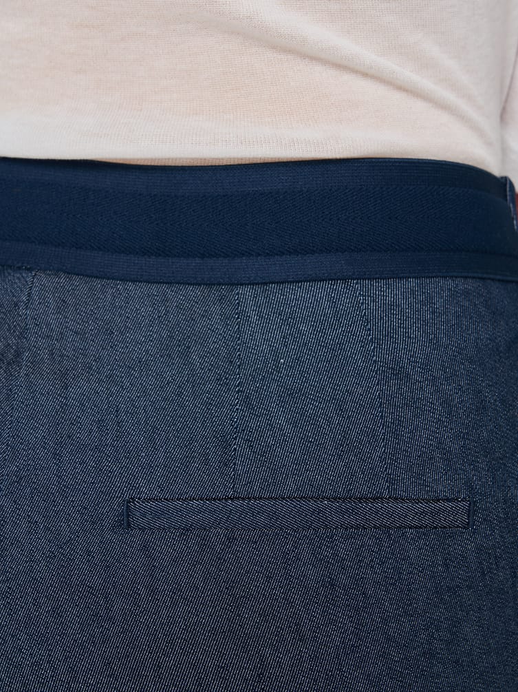 Зауженные классические брюки