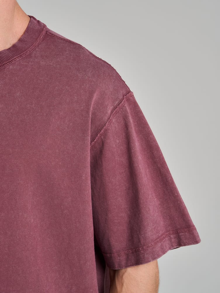 Футболка с вареным эффектом