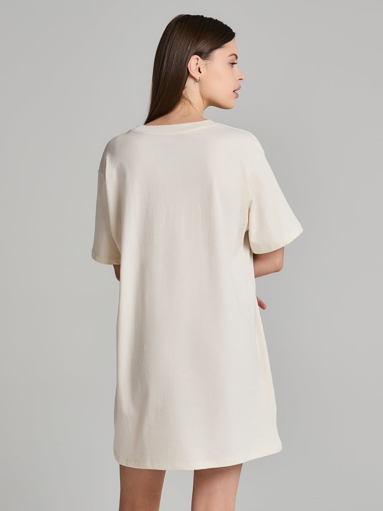 Ночная сорочка из хлопка с надписью