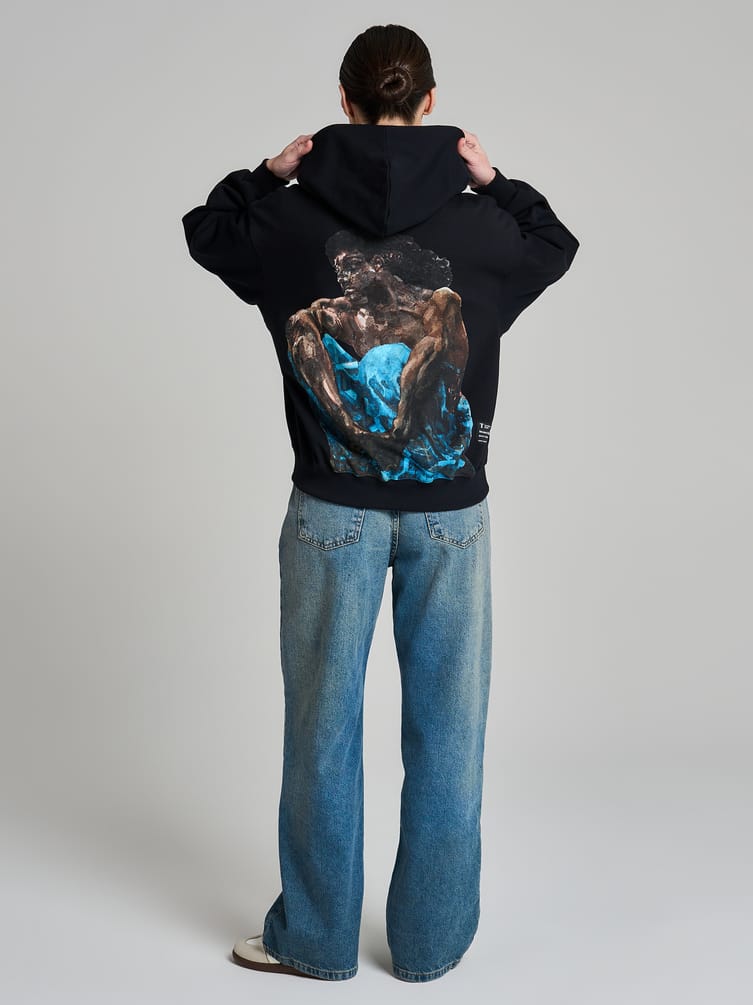 Толстовка с принтом картин Третьяковской галереи