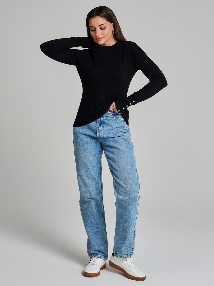 Джемпер трикотажный базовый