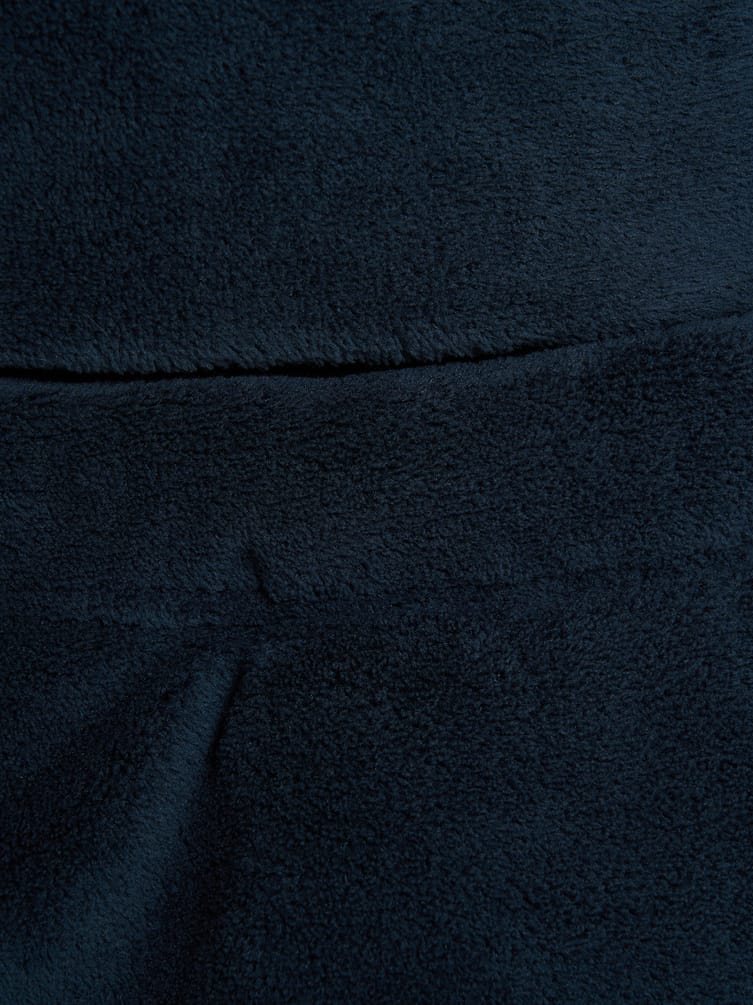 Пижама плюшевая со спортивной нашивкой и брюками