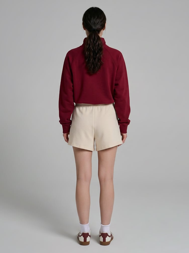 Шорты из вискозы со стрелками