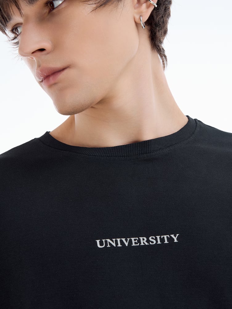 Футболка плотная с надписью