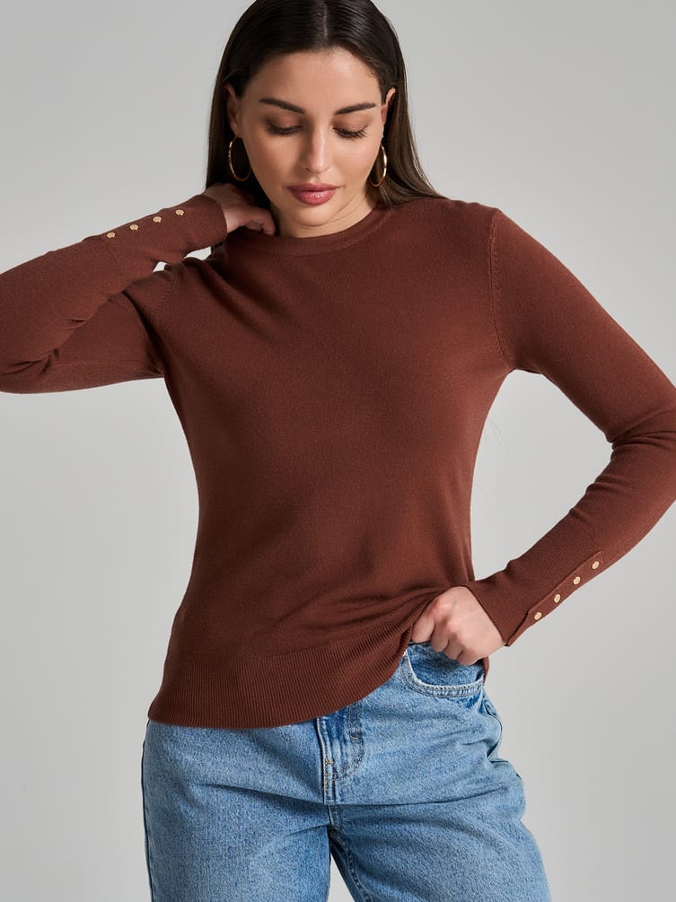 Джемпер трикотажный базовый