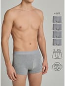 Трусы-боксеры - 4 шт. хлопковые