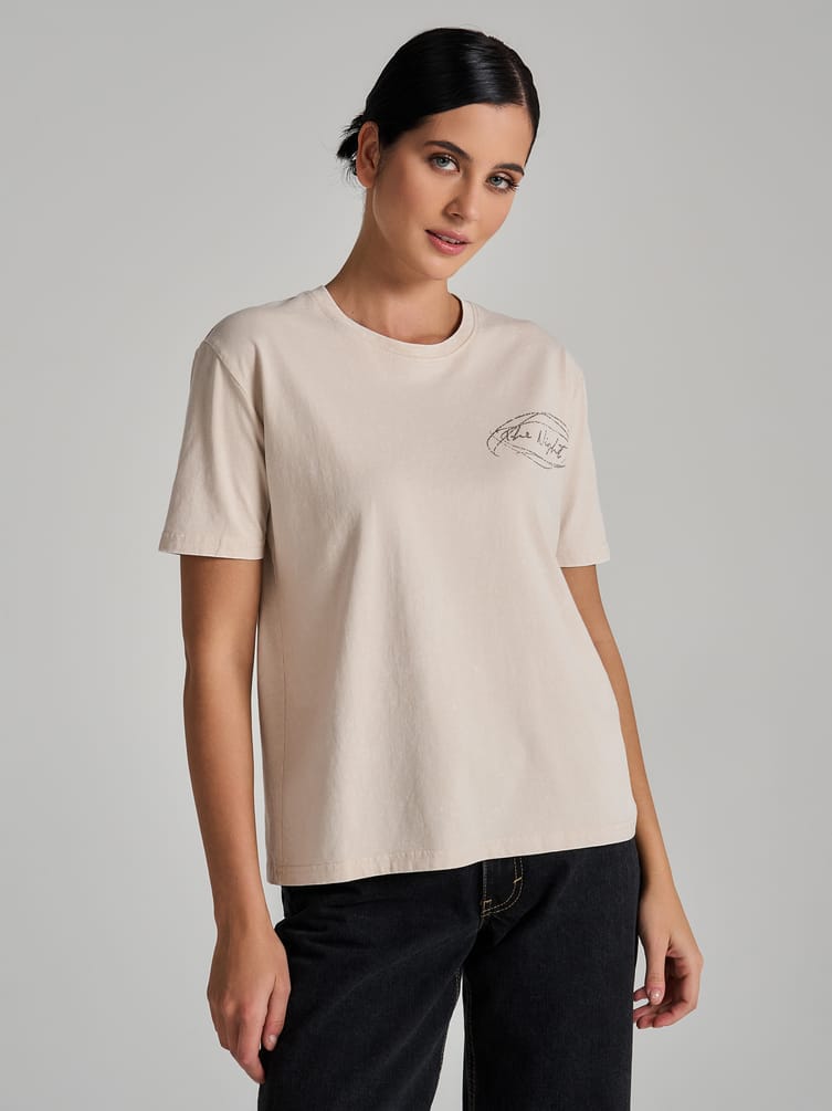 Футболка варенка с надписью на спине