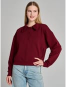 Толстовка поло оверсайз