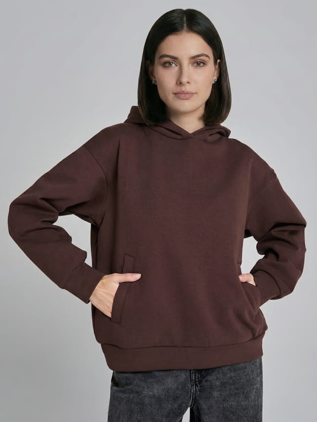 Худи с капюшоном без начесом