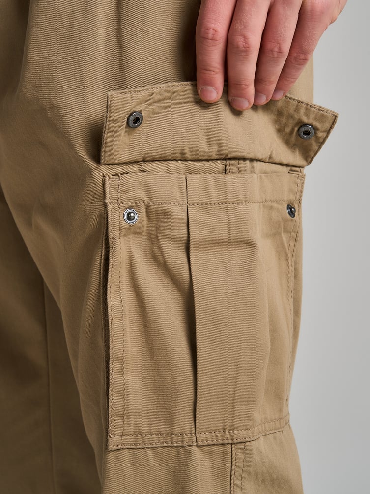 Брюки карго на резинке